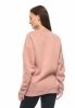 MijaCulture - 3 in 1 oversize maternity and nursing sweatshirt Miley M020 Dirty pink